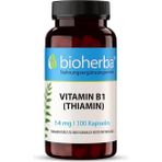 Bioherba Vitamin B1 Benfotiamine (Thiamine) 14 mg 100 Caps - 100 KAPSÜL