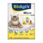 Biokat's Micro Fresh Extra Bahar Kokulu Aktif Karbonlu 6 lt Topaklanan Doğal Kedi Kumu