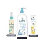 Biolane 75+100+750 ml Şampuan Masaj Yağı ve Pişik Kremi Bebek Bakım Seti