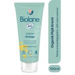 Biolane Organik Bebek Pişik Önleyici Koruyucu Nemlendirici %99 Doğal Içerikli Bakım Kremi (100ML) - Beyaz - 0 - 15 Ay