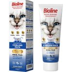 Bioline 2x100 Sterilised Kısırlaştırılmış Kediler İçin Tüy Sağlığı Destekleyici Malt Kedi Macunu