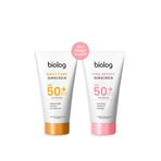 Biolog 2'li Leke Karşıtı Güneş Kremi Spf50 & Pink Bright Yüksek Korumalı Pembe Güneş Kremi