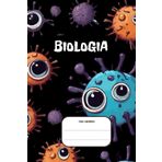 Biologia zeszyt szkolny w kratkę: 150 stron do zapisywania najważniejszych informacji, notatek