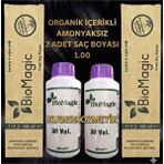 Biomagic 1.00 Siyah Organik Içerikli Amonyaksız Kalıcı Saç Boyası 2boya +2oksidan
