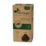 Biomagic 5.00 Açık Kahve Keratin ve Argan Yağlı Organic Krem Saç Boyası