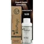 Biomagic 5.03 Fındık Kabuğu Organik Içerikli Amonyaksız Kalıcı Kokusuz Saç Boyası +Oksidan
