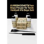 Biomagic 55.55 Şarap Kızılı Organik Içerikli Amonyaksız Kalıcı Kokusuz Saç Boyası 4boya 4oksidan Boya Fırçası ve Boya Tarağı Hediyeli