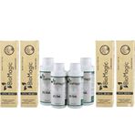 Biomagic 55.55 Şarap Kızılı Organik İçerikli Amonyaksız Kalıcı Saç Boyası 4 Boya+ 4 Oksidan 55-55