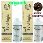 Biomagic 6.03 Kahve Köpüğü Organik Amonyaksız Saç Boyası 2Boya+2Oksidan