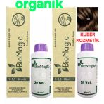 Biomagic 7.00 Kumral Organik Amonyaksız Saç Boyası 2Boya+2Oksidan