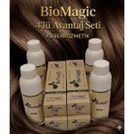 Biomagic 7.00 Orta Kumral Organik Içerikli Amonyaksız Kalıcı Kokusuz Saç Boyası 4boya 4oksidan