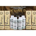 Biomagic 7.03 Karamel Organik Içerikli Amonyaksız Kalıcı Saç Boyası 4boya +4oksidan