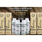 Biomagic 8.00 Açık Kumral Organik Içerikli Amonyaksız Kalıcı Saç Boyası 4boya +4oksidan