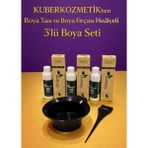 Biomagic 8.72 Açık Küllü Kumral Organik Içerikli Amonyaksız Kalıcı Kokusuz Saç Boyası 3boya 3oksidan Boya Fırçası ve Boya Tası Hediyeli