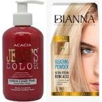 BioMagic Acacia Saç Boyası Pamuk Şekeri Pembe 250 ml + Bianna Açıcı