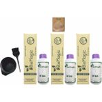 Biomagic Amonyaksız Organik Keratin + Argan Yağlı 11.00 Fildişi Sarısı 3x60 ml Saç Boyası + 90 ml Oksidan + Boyama Seti