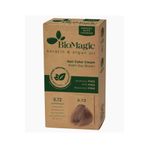 BIOMAGIC Dogal Organic Krem Saç Boyası Açık Küllü Kumral No. 8.72