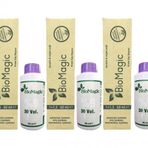 Biomagic Organik Amonyaksız Buzlu Sarı 99.21 3 Adet Saç Boyası+Oksidan