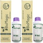 Biomagic Organik Amonyaksız Saç Boyası (Açık Kumral-8.00)+Oksidan (2 Adet) - 1
