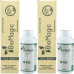 Biomagic Organik Amonyaksız Saç Boyası (Çikolata Kahve-66.07)+Oksidan (2 Adet) - 1