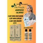 BIOMAGIC Saç Boyacım Mendil+Bio Magic Amonyaksız Saç Boyası 5.00 Açık Kahve & 20 Vol.
