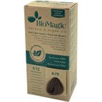 Biomagic Saç Boyası Koyu Küllü Kumral 6.72 (6'li Paket)