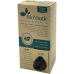 Biomagic Saç Boyası Yoğun Küllü Koyu Kumral 6.11 (3'li Paket)