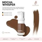 Biomaser Mocha Whisper Pudra Pigmenti, 12ml, Koyu Kahve, Profesyonel Kaş Boyası