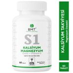 Biomet S1 Kalsiyum Magnezyum Çinko Vitamin D 60 Tablet