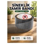 BioPeat Sineklik Tamir Bandı 2 Metre x 48 mm Kendinden Yapışkanlı