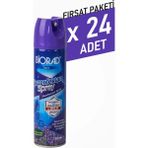 Biorad Parfümlü Dezenfektan Sprey Lavanta Kokulu 150ML - 24 Adet - 150 ml