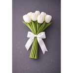 Bioren Beyaz Lale Gelin Buketi (Nikah & Düğün İçin)