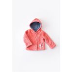 Biorganic Coral 61453 Kız Bebek Kapüşonlu Ceket