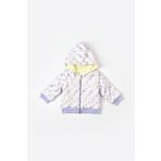 Biorganic Lila 61456 Kız Bebek Fermuarlı Ceket