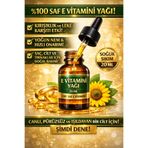 BiorganixLife Life %100 Saf E Vitamini Yağı 20 ML – Cilt, Saç ve Tırnak Bakımı İçin Yoğun Onarım