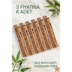 BioRLX Bambu Diş Fırçası Medium (6 ADET) – Çevre Dostu Ahşap – BPA Free