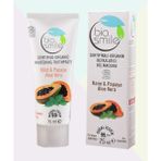 Biosmile 75 ml Organik Sertifikalı Beyazlatıcı Papaya-Nane-Aloe Vera 75 ml Diş Macunu