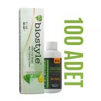 Biostyle Kuaför Seti 60 Ml 100 Adet Saç Boyası + 100 Adet 90 Ml Oksidan Teşhir