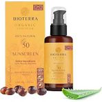 Bioterra Doğal Mineral Güneş Kremi Spf 50 Pa++++ | Çinko Oksitli, Uva/Uvb Koruma, Roucou & Buriti Yağlı, Antioksidan Etkili, Organik İçerik, K