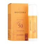 Bioterra SPF 50 Stick Güneş Kremi – Yüksek UVA/UVB Koruma PA++++, Balmumu İçeren Nemlendirici Formül, Kuru Ciltler İçin Koruyucu Bariyer, Pratik Stick Güneş Koruyucu