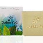 Bioterra Yaşlanma Karşıtı Defne Sabunu - Akne ve Sivilce Önleyici Yüz Sabunu - Saç Dökülmesine ve Kepeğe Karşı Etkili El Yapımı Sabun - Nemlendirici ve Temizleyici Doğal Sabun (135gr)