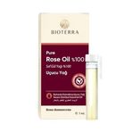 Bioterra%100 Saf Gül Uçucu Yağı 1 ml – Buhar Distilasyonu ile Elde Edilmiş Doğal Rose Oil – Cilt, Saç Bakımı ve Aromaterapi için Yoğun Nemlendirici ve Besleyici Esansiyel Yağ