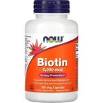 Biotin, 5.000 Mcg, 120 Kapsül - Aromasız