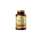 Biotin 5000 mcg Takviye Edici Gıda 50 Kapsül