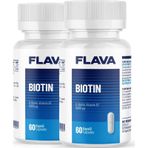 Biotin 5000mcg - 60 Kapsül X 2 Adet