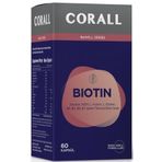 Biotin 60 Kapsül - Keratin Msm L-arjinin L-sistein Vitamin B3 B5 B6 B7 Içeren Takviye Edici Gıda