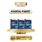 Biotin Forte 5.000 Mcg 60 Tbl 3 Lü Paket - Biyotin, Çinko, Selenyum, Bakır