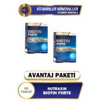 Biotin Forte 5.000 Mcg 60 Tbl - Biyotin, Çinko, Selenyum, Bakır 2Li ( Avantajlı Paket)