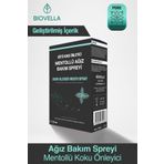 BİOVELLA Nefes Tazeleyici Ağız Kokusu Önleyici Ve Ağız Kokusu Giderici Sprey, Alkolsüz Formülasyon 30 ml