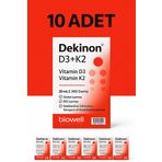 Biowell Dekinon Vitamin D3 K2 10x20 ml Damla